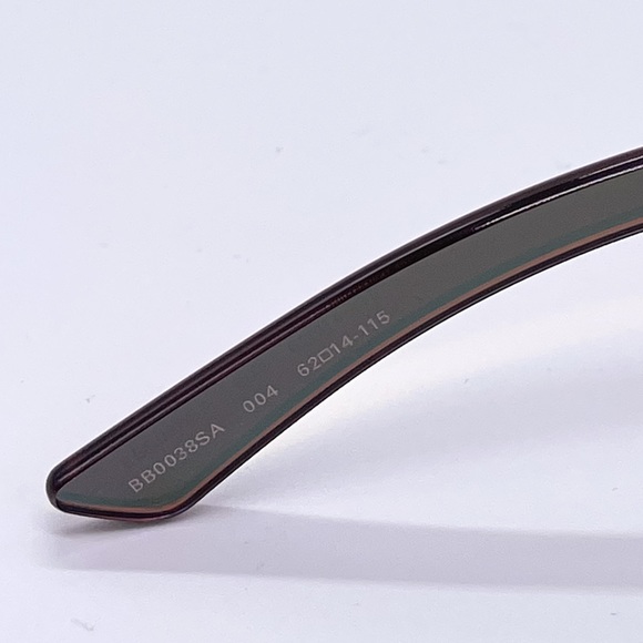 NEW BB0038SA 004 UNISEX BALENCIAGA SUNGLASSES BB0038S ORANGE - Picture 11 of 12